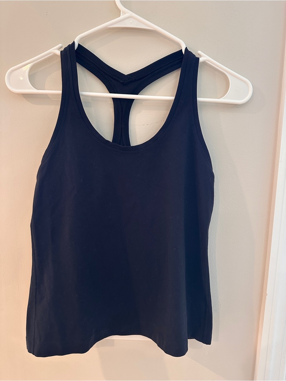 lululemon athletica Black Cross-Back Tank